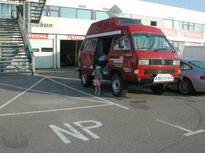 Boxengasse in Zandvort