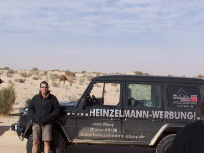 Mit meinem G durch die Sahara